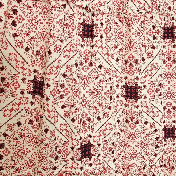 Ariat Memphis Western Halter Smocked Patterned Women's Maxi Dress Women's Size M - Picture 6 of 8